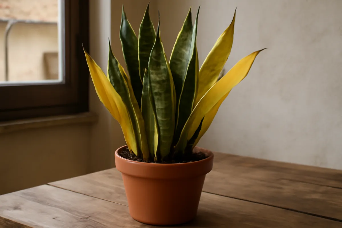 Sanseveria con foglie gialle: cause nascoste e rimedi efficaci da provare