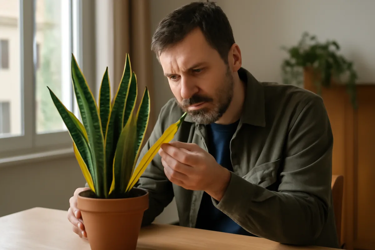 Sanseveria con foglie gialle: ecco cosa fare per salvarla