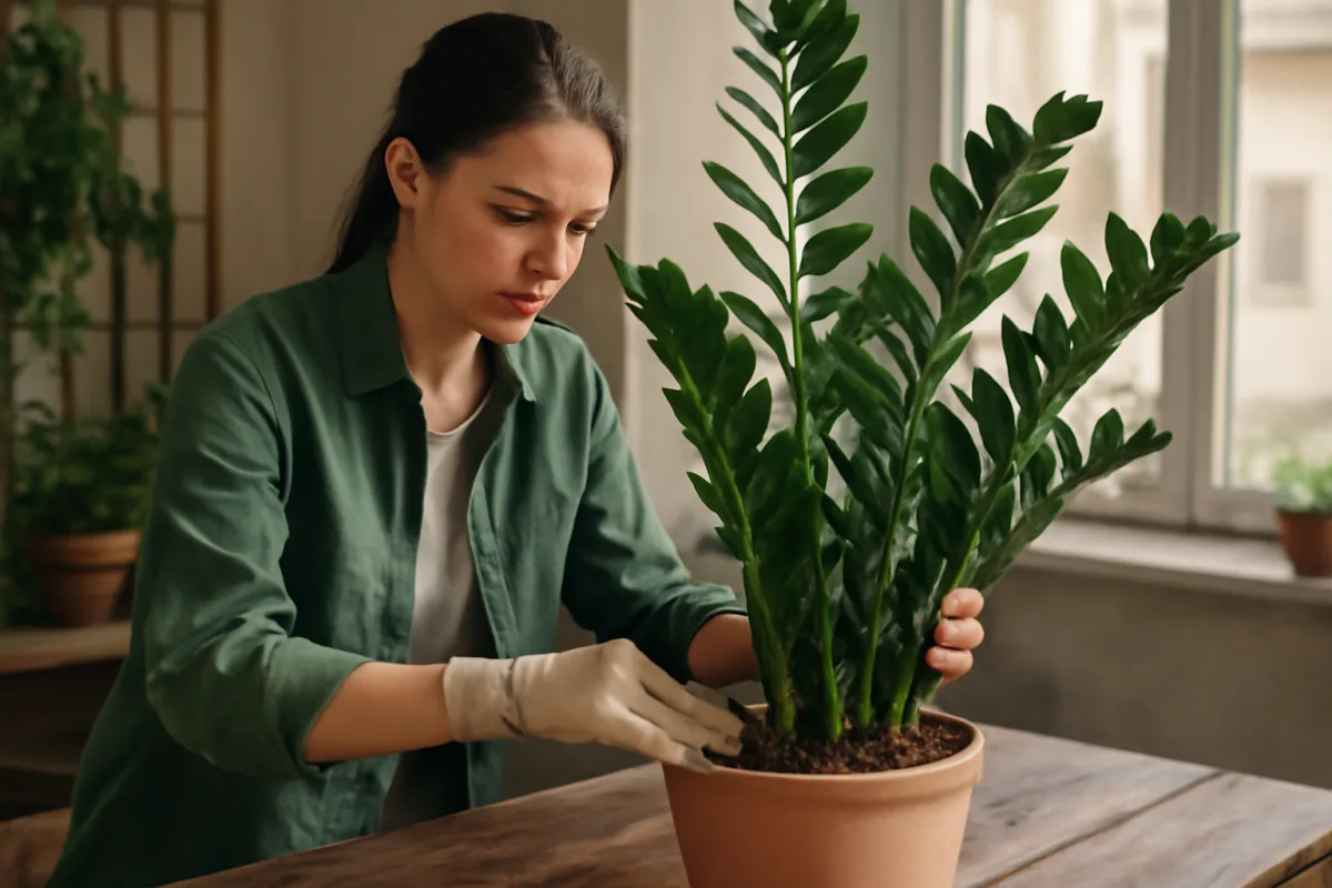 Zamioculcas: il trucco che la rende praticamente indistruttibile