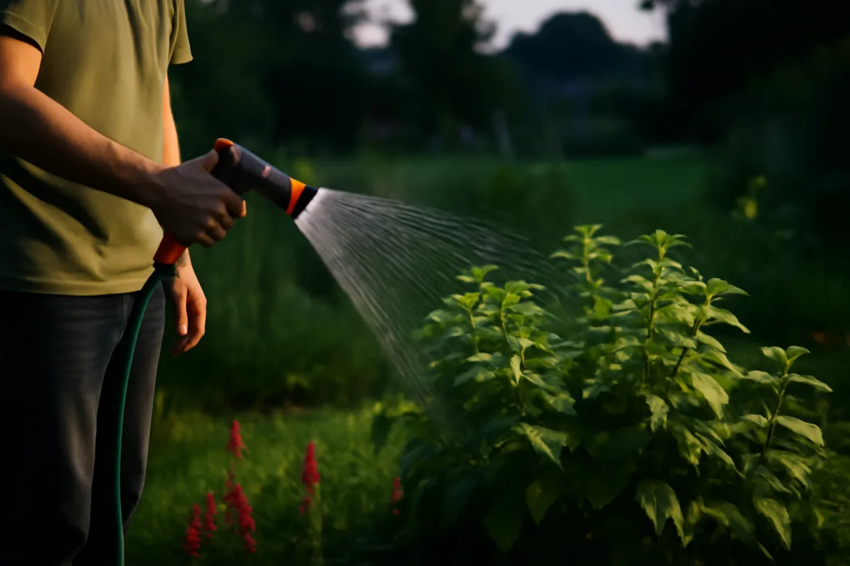 Irrigazione serale o mattutina delle piante da giardino: riduci lo spreco d’acqua e previeni le malattie
