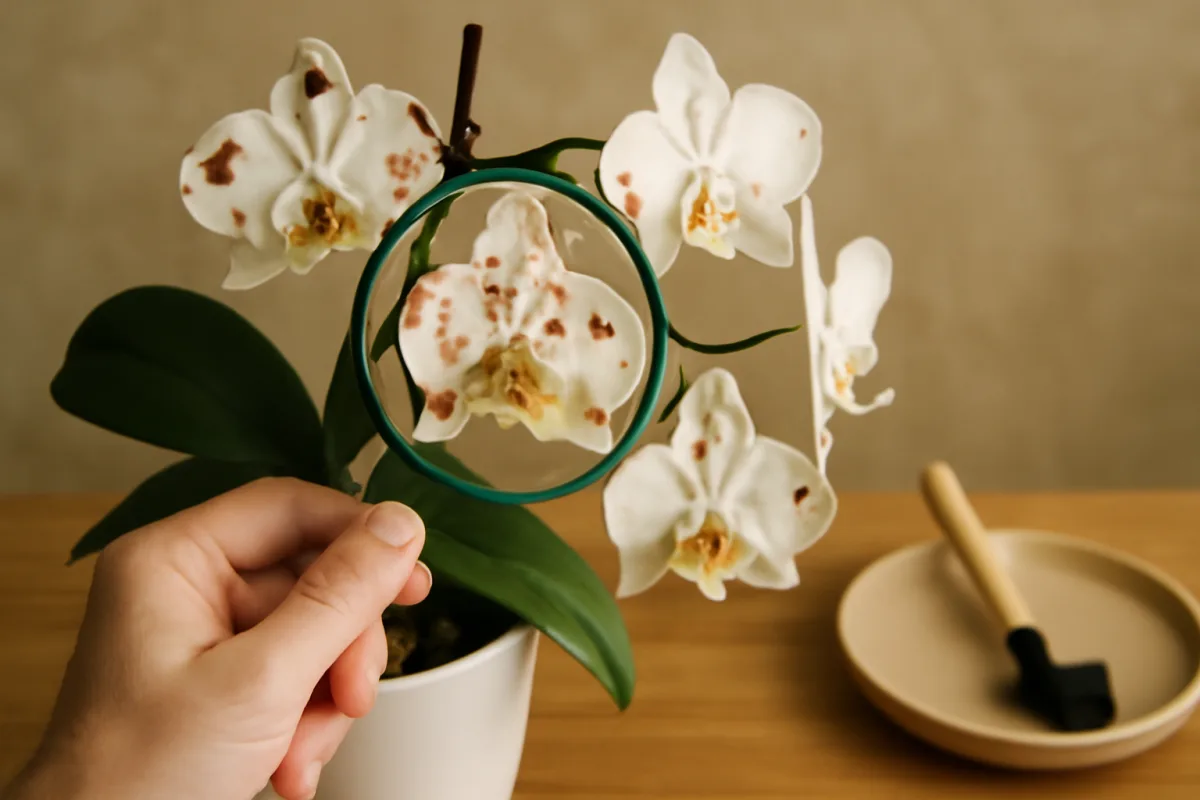 Cosa causa le macchie marroni sulle orchidee? Il dettaglio che fa la differenza nelle cure