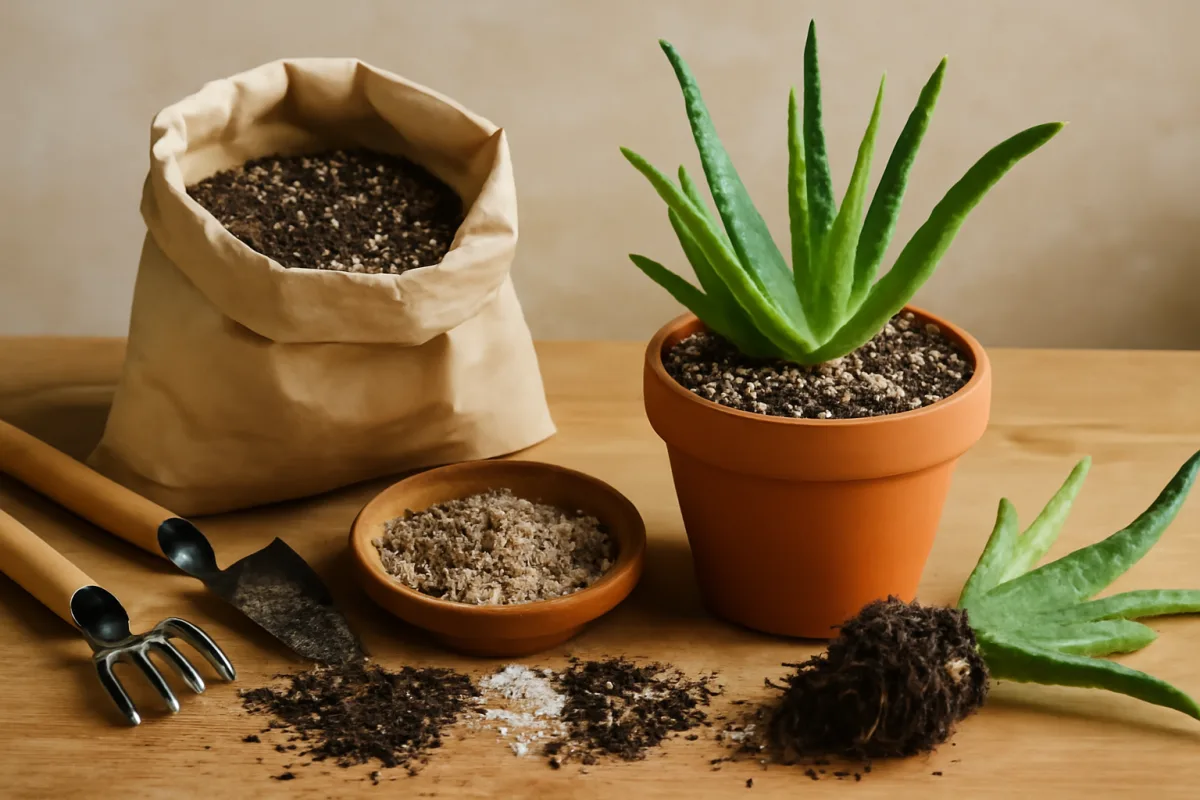 Terriccio per aloe vera: la miscela ideale che scongiura ristagni e muffe