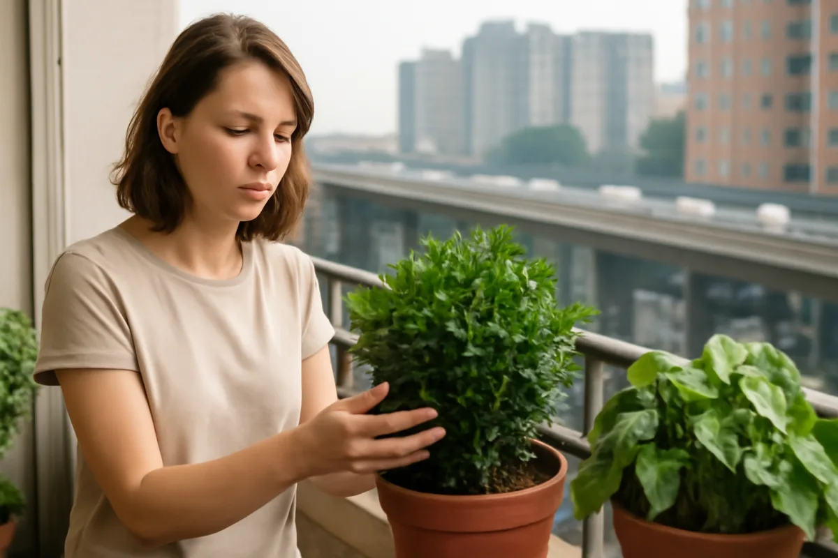 Piante mangia-smog per balconi cittadini: migliora l’aria senza complicare la manutenzione