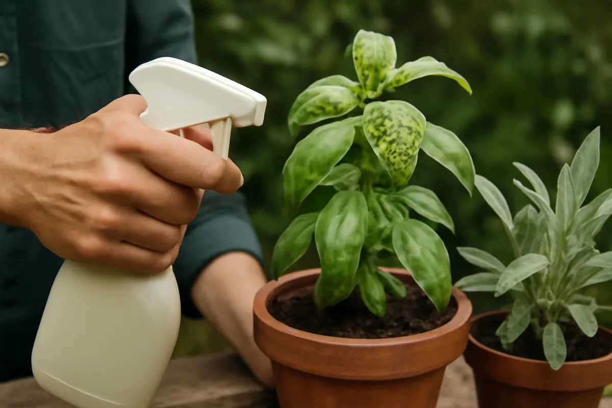 Come difendere le piante aromatiche dai pidocchi verdi? La tecnica che riduce i trattamenti chimici