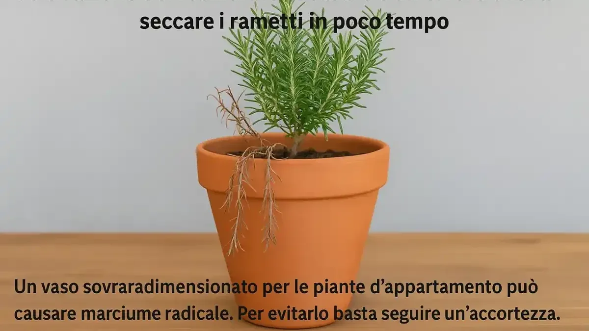 Rosmarino con terriccio sempre umido: cosa controllare tra vaso, drenaggio ed esposizione